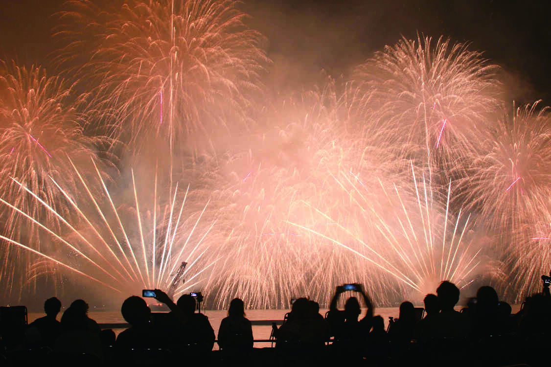 べっぷ火の海まつり 納涼花火大会