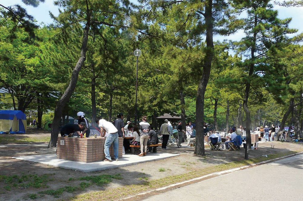 野島公園バーベキュー場