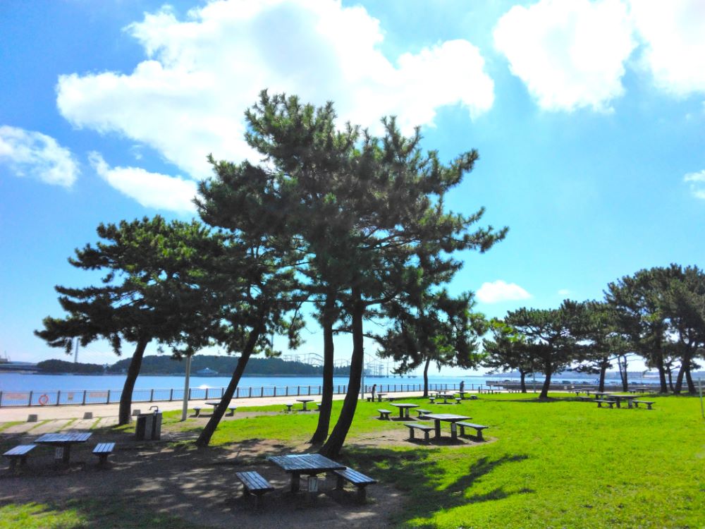 海の公園　バーベキュー場