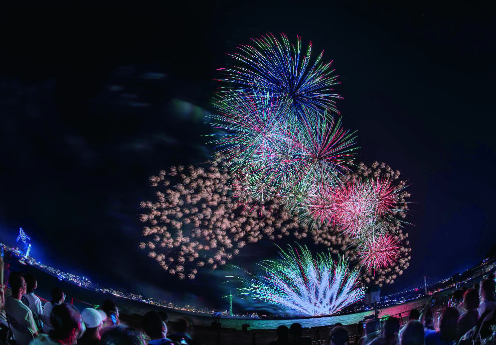 アジアポートフェスティバル in KANMON2025  関門海峡花火大会