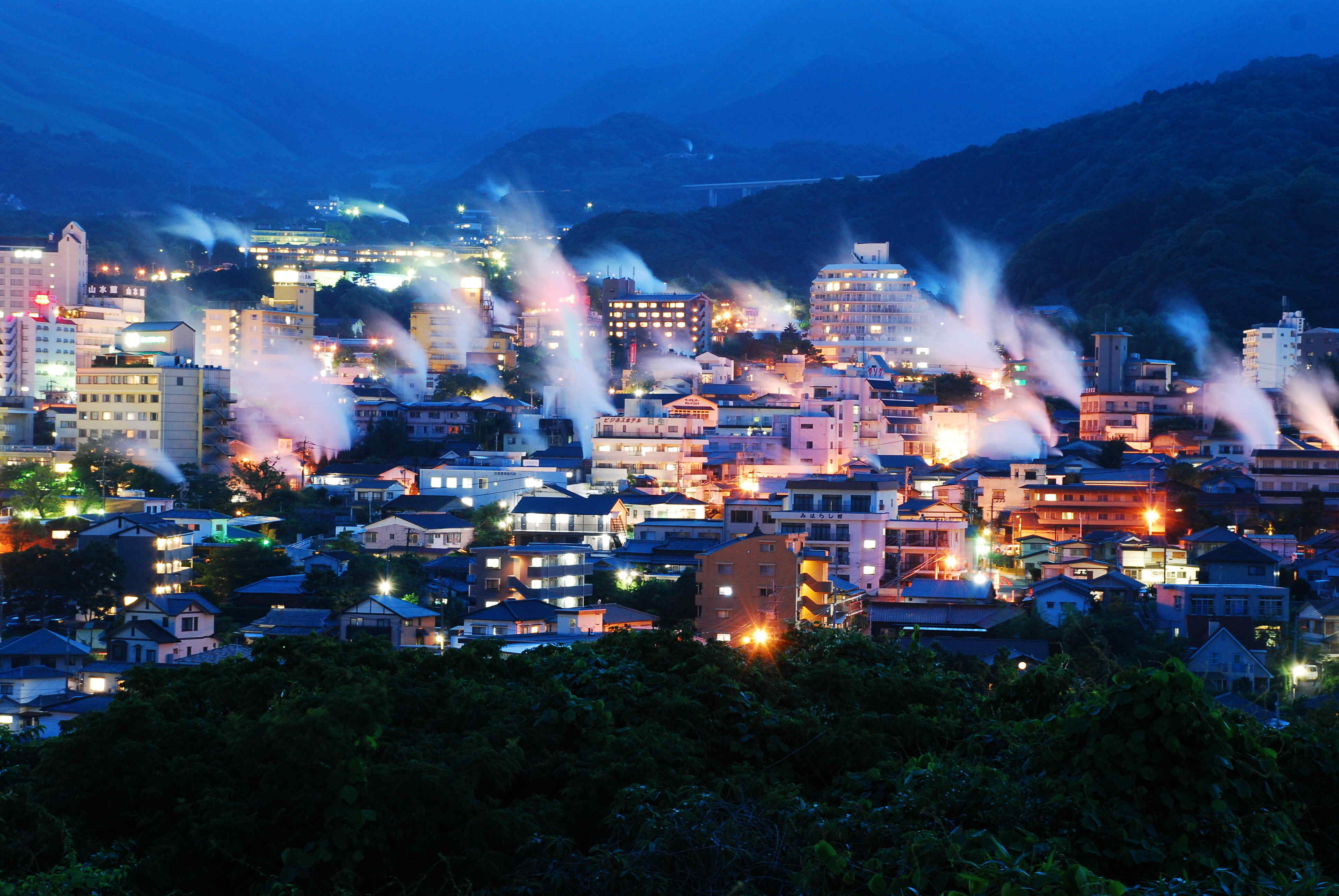 湯けむり展望台